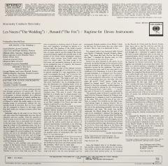 Stravinsky: Les Noces / Renard / Ragtime For Eleven Instruments - Vinyl