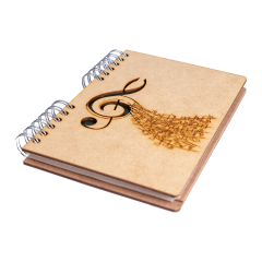 Carnet A5 - Lined - Music