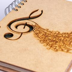 Carnet A5 - Lined - Music