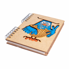 Carnet A5 - Lined - Fable Owl