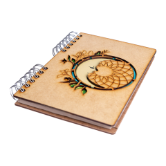 Carnet A6 - Lined - Moon