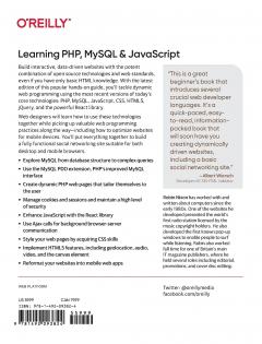 Learning PHP, MySQL & JavaScript