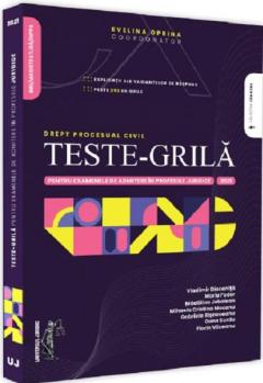 Teste-grila pentru examenele de admitere in profesiile juridice