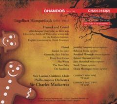 Humperdinck: Hansel and Gretel, Opera in English