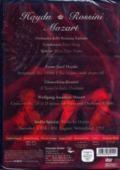 Haydn. Rossini. Mozart - DVD