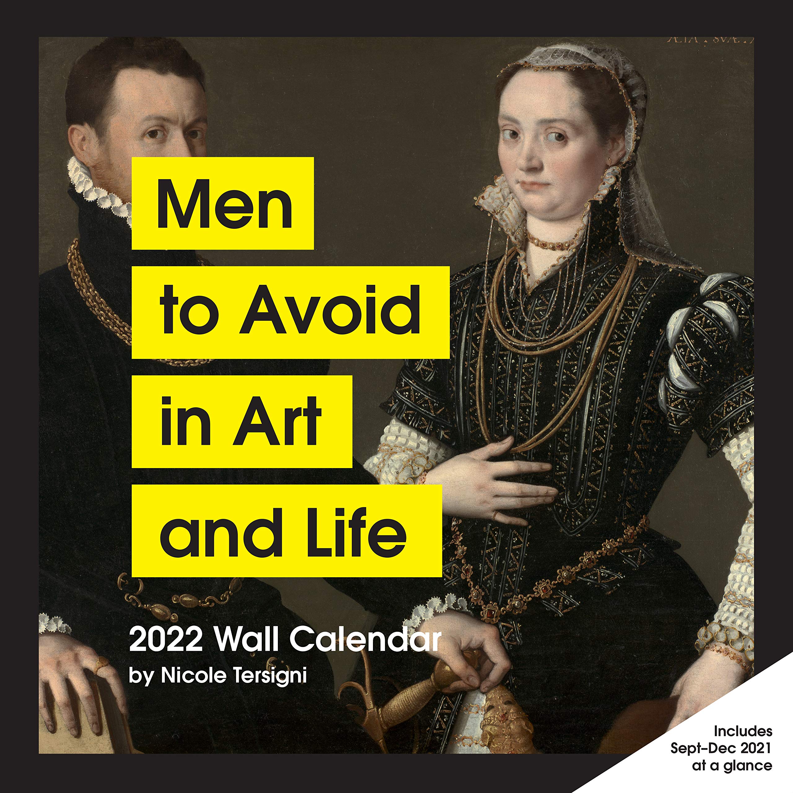 2022 Wall Calendar Men to Avoid in Art and Life Chronicle Books