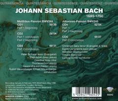 Quintessence J.S. Bach: Matthaus Passion, Johannes Passion