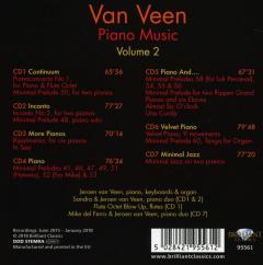 Van Veen: Piano Music Volume 2