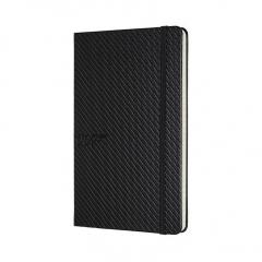 Carnet - Moleskine Ltd. Edition Notebook, James Bond, Carbon, Large, Ruled, Hard Cover