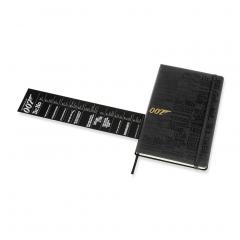 Carnet - Moleskine Limited Edition Notebook, James Bond, Titles, Large, Ruled, Hard Cover