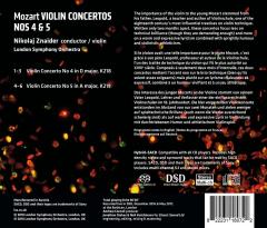 Mozart: Violin Concertos No. 4 & 5