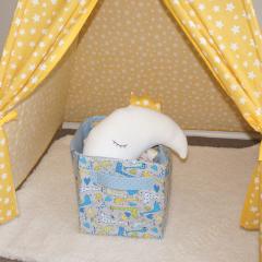 Perna - Luna alba brodata