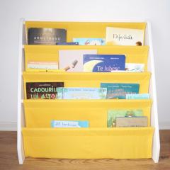 Raft pentru carti - galben