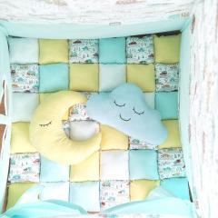 Perna - Nor bleu brodat