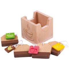 Jucarie lemn - Wooden Tea Bags