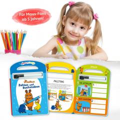 Die Maus Schreib und Wisch Weg: Zahlen und Buchstaben