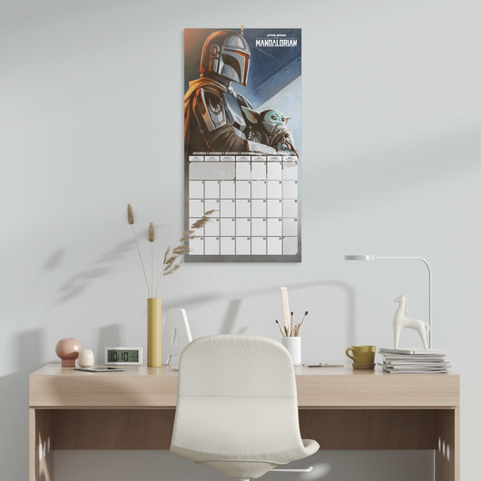 Calendar Star Wars The Mandalorian 2022 Grupo Erik