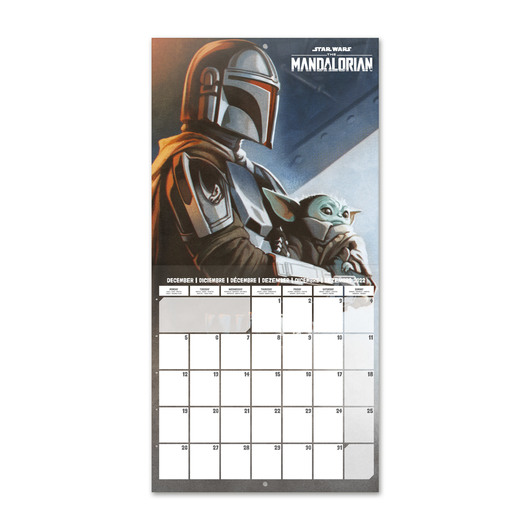 Calendar Star Wars The Mandalorian 2022 Grupo Erik
