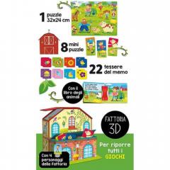 Joc Montessori - Ferma 3D