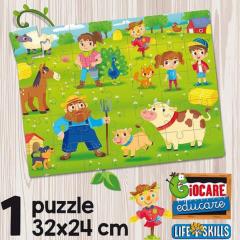 Joc Montessori - Ferma 3D