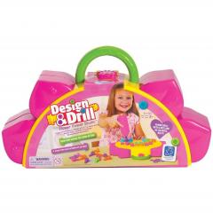 Jucarie educativa - Bormasina magica - Set mobil cu floricele