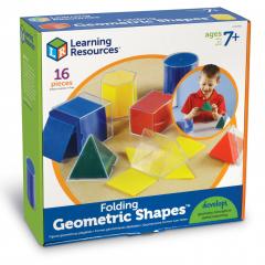 Set educativ 16 piese - Forme Geometrice Pliabile