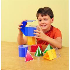 Set educativ 16 piese - Forme Geometrice Pliabile