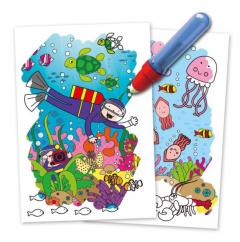 Set pentru colorat - Water Magic - Lumea Acvatica