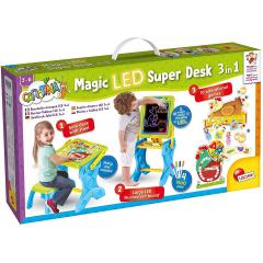 Jucarie educativa - Masuta de activitati 3 in 1 cu led