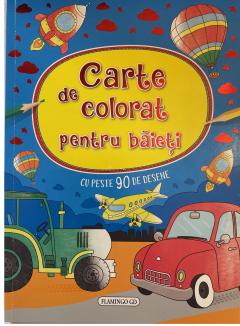 Carte de colorat pentru baieti