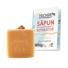 Sapun natural calmant si reparator dupa plaja