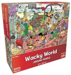 Puzzle 1000 piese - Wacky World - Pet Shop