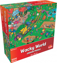 Puzzle 1000 piese - Wacky World - Golf Course