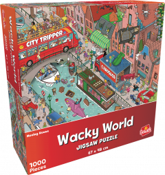 Puzzle 1000 piese - Wacky World - Moving House