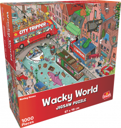 Puzzle 1000 piese - Wacky World - Moving House