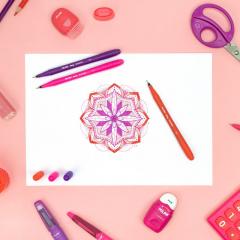 Liner - Sway fineliner, 0.4mm, rosu