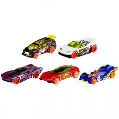 Set masinute - Hot Wheels Action, 5 bucati