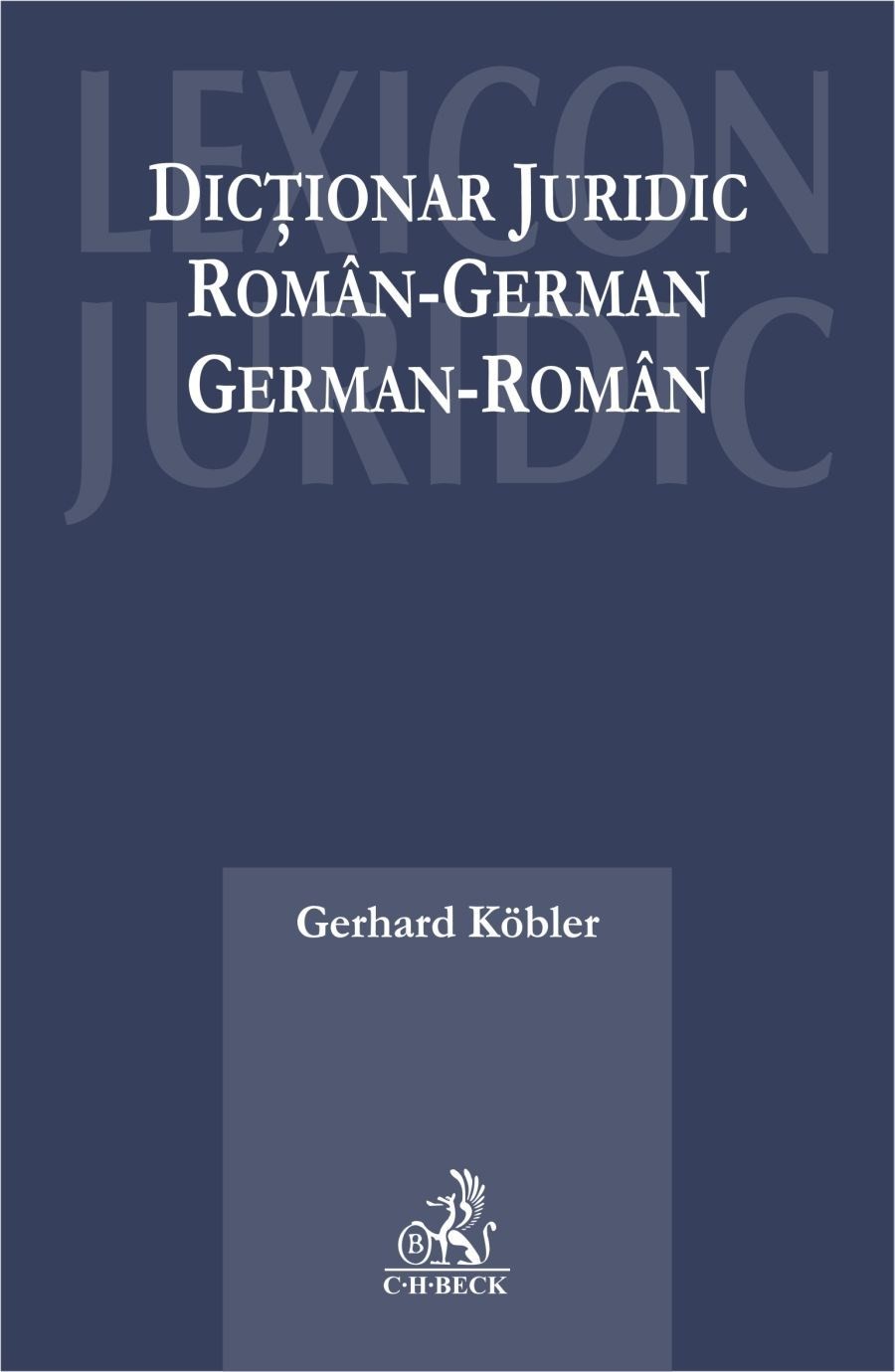 Dictionar juridic roman-german, german-roman
