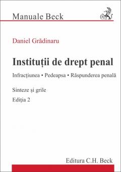 Institutii de drept penal. Sinteze si grile