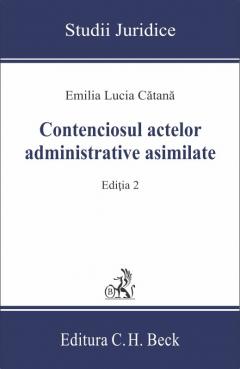 Contenciosul actelor administrative asimilate