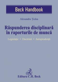 Raspunderea disciplinara in raporturile de munca