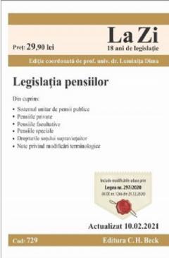 Legislatia pensiilor