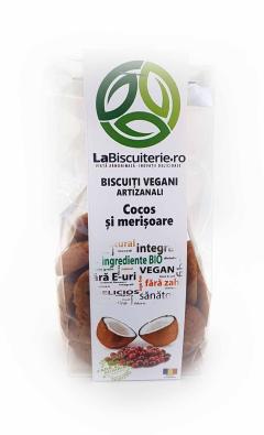 Biscuiti - Cocos si merisoare