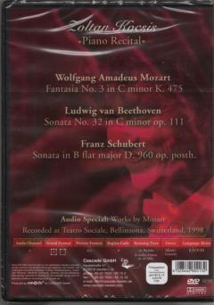 Piano Recital: Mozart, Beethoven, Schubert (DVD)