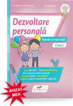 Dezvoltare personala. Clasa  I 