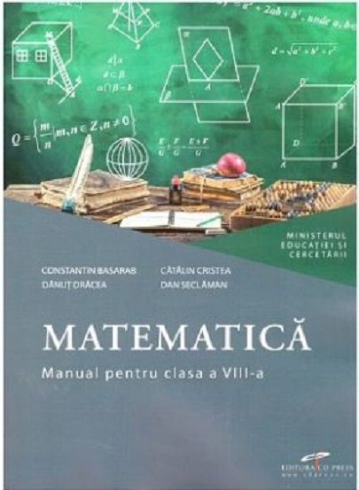 Matematica, manual pentru clasa a VIII-a