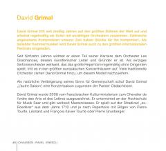 David Grimal - Les Dissonances