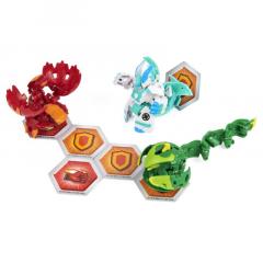 Set figurine - Bakugan S3 - Demorc Ultra, Crustillion si Pincitaur