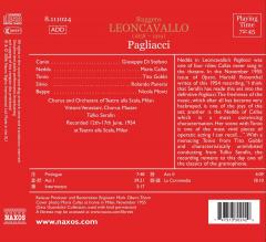  Leoncavallo: Pagliacci