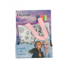 Geanta de colorat - Frozen